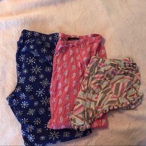 Pajama bottoms bundle
